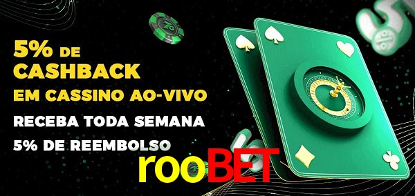 Promoções do cassino ao Vivo roobet